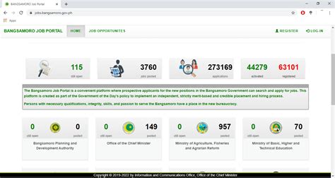 job portal bangsamoro|Bangsamoro Job Portal .